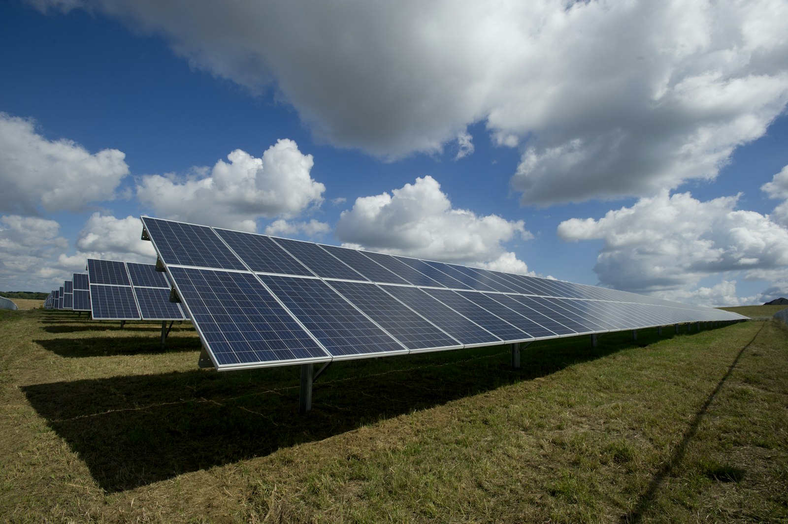 Solar panels on Florida home
