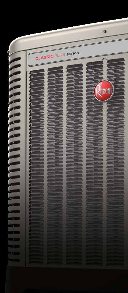 Rheem Endeavor Line Classic Plus Series air conditioner condensing unit