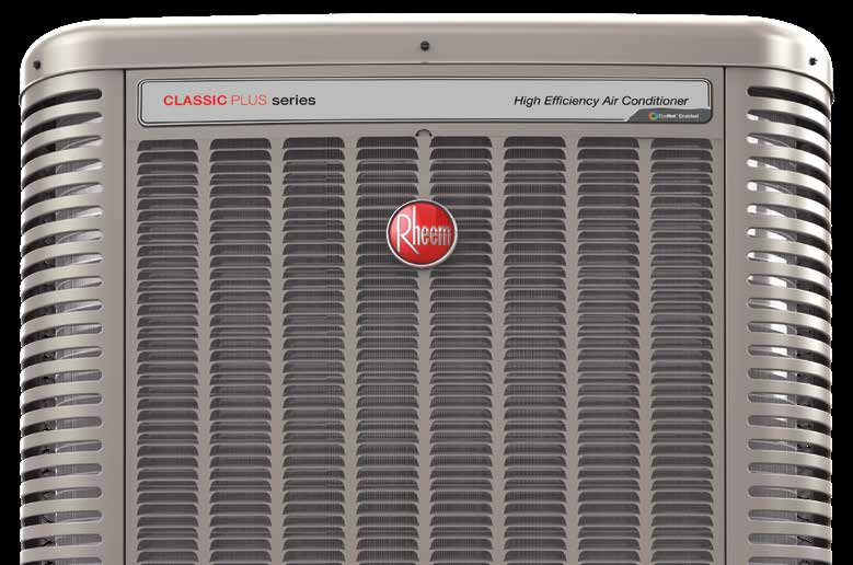 Rheem Endeavor Line Classic Plus Series high-efficiency air conditioner