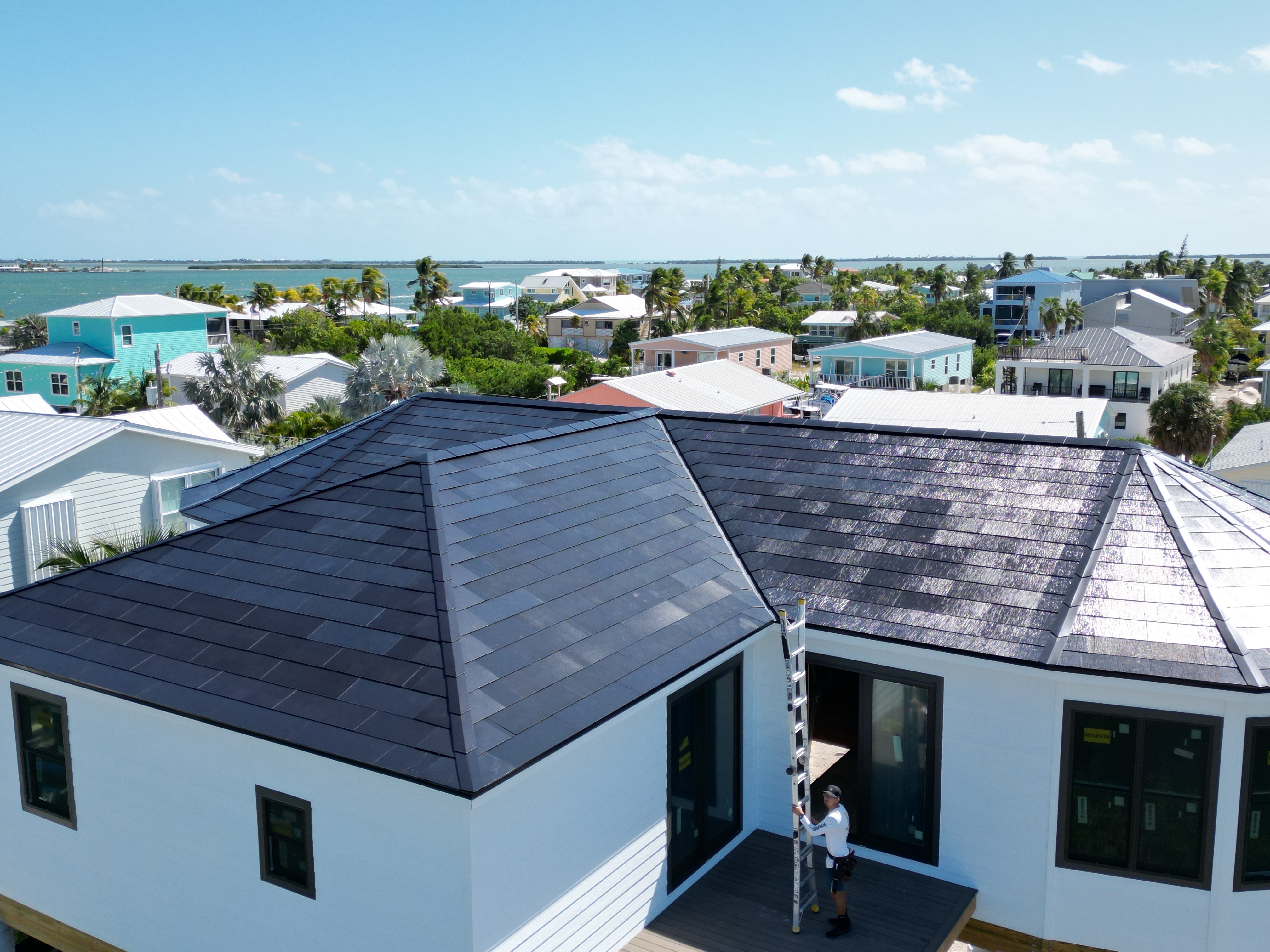 Florida Keys Solar Roof install